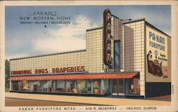 Pakan's Furniture Manufacturers Postcard