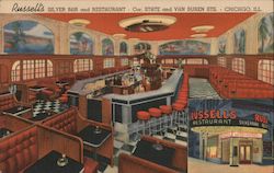 Russell's Silver Bar and Restaurant Postcard