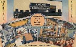 Mayfair Restaurant Postcard