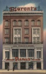 Pieroni's Restaurant and Hotel Postcard