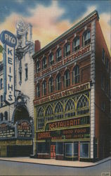 Adams House Restaurant Postcard