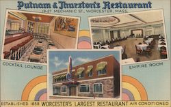 Putnam & Thurston's Restaurant Postcard
