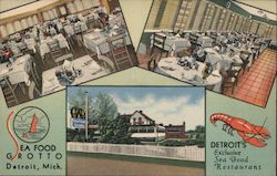 Seafood Grotto Detroit, MI Postcard Postcard Postcard