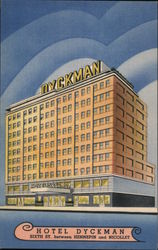 Hotel Dyckman Postcard