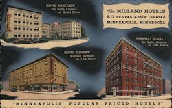 The Midland Hotels Postcard