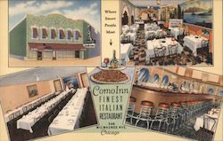 Como Inn, Finest Italian Restaurant Postcard