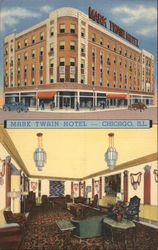 Mark Twain Hotel Chicago, IL Postcard Postcard Postcard