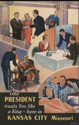 The President Postcard