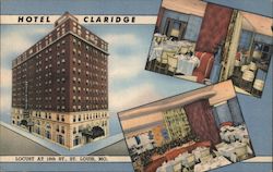Hotel Claridge Postcard
