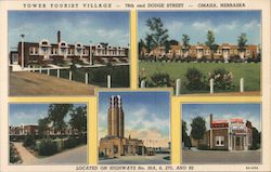 Tower Tourist Village Postcard