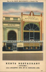 Kent's Restaurants Postcard
