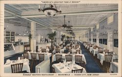 Simm's Seafood Restaurant, America's Greatest Family Resort, Boardwalk Ocean City, NJ Postcard Postcard Postcard