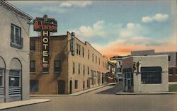 Don Gaspar Street, Typical Narrow Street Postcard