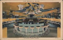 The Mermaid Room, A Franklin Hughes Creation, Park Central Hotel Postcard