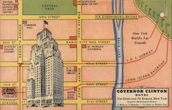 Governor Clinton Hotel Postcard