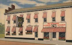 Mrs. Wagner's Colonial Kitchen Postcard
