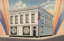 Fort Raleigh Grill, On Ocean Highway US 17 Postcard