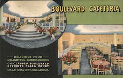 Boulevard Cafeteria Postcard