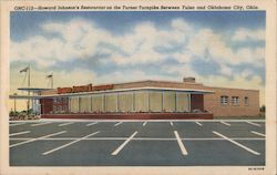 Howard Johnson's Restaurant on the Turner Turnpike Postcard