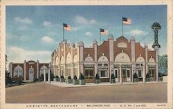 Christy's Restaurant, Baltimore Pike, Painters Cross Roads Postcard