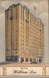 William Len Hotel Postcard