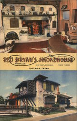 Red Bryan's Smokehouse Dallas, TX Postcard Postcard Postcard