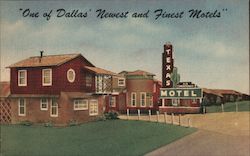 Texas Motel Dallas, TX Postcard Postcard Postcard