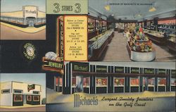 Michael's Largest Quality Jewelers On The Gulf Coast Postcard