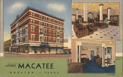 Hotel Macatee Houston, TX Postcard Postcard Postcard