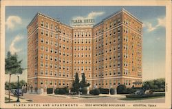 Plaza Hotel and Apartments Postcard