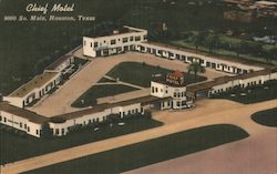Chief Motel Postcard