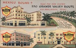 Mexico Bound? Take the Rio Grande Valley Route Postcard