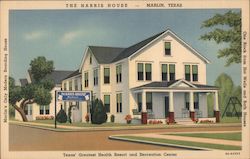 The Harris house Marlin, TX Postcard Postcard Postcard