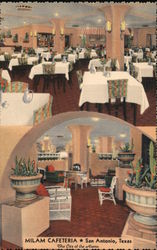 Milam Cafeteria Postcard