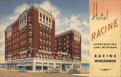 Greetings from Hotel Racine Postcard