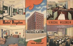 Hotel Dayton Kenosha, WI Postcard Postcard Postcard