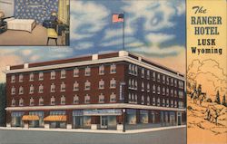 The Ranger Hotel, On U.S. 20 Lusk, WY Postcard Postcard Postcard