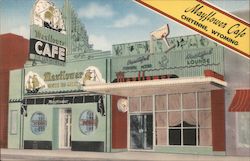 Mayflower Restaurant and Cafe Cheyenne, WY Postcard Postcard Postcard