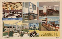 O'Donnell's Sea Grill, Tang o' the Sea Food Washington, DC Washington DC Postcard Postcard Postcard