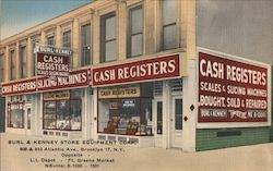 Burl & Kenney Cash Registers, Scales, Slicing Machines Postcard