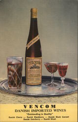 Vencom Danish Imported Wines Postcard