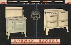 Norman Ranges Postcard