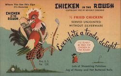 Chicken in the Rough Postcard