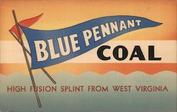 Blue Pennant Coal - Midwest Coal Company Cincinnati, OH Advertising Postcard Postcard Postcard