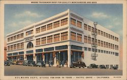 Holman's Department Store Postcard