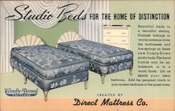 Direct Mattress Co., Studio Beds for the Home of Distinction Postcard