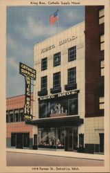 Krieg Bros. Catholic Supply House Postcard