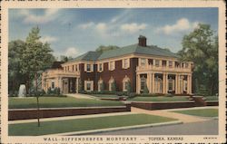 Wall-Diffenderfer Mortuary Topeka, KS Postcard Postcard Postcard