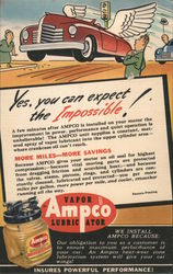 Ampco Vapor Lubricator, Yes you can expect the impossible! Postcard