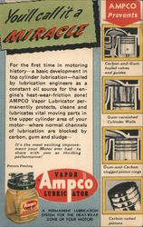 Ampco Vapor Lubricator - Littlefields Jenny Station Postcard